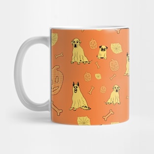 puppies of halloween Mug